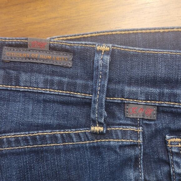 Citizens of Humanity Ava Jeans Women’s 26 Low Rise Straight 1278-243 GUC - Picture 7 of 11